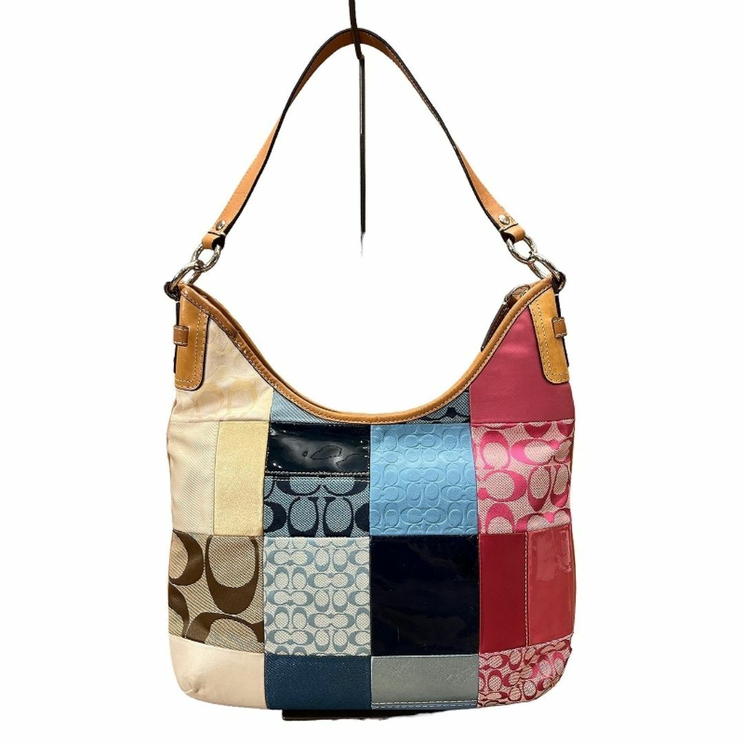COACH コーチ ワンショルダーバッグ パッチワーク ショルダー