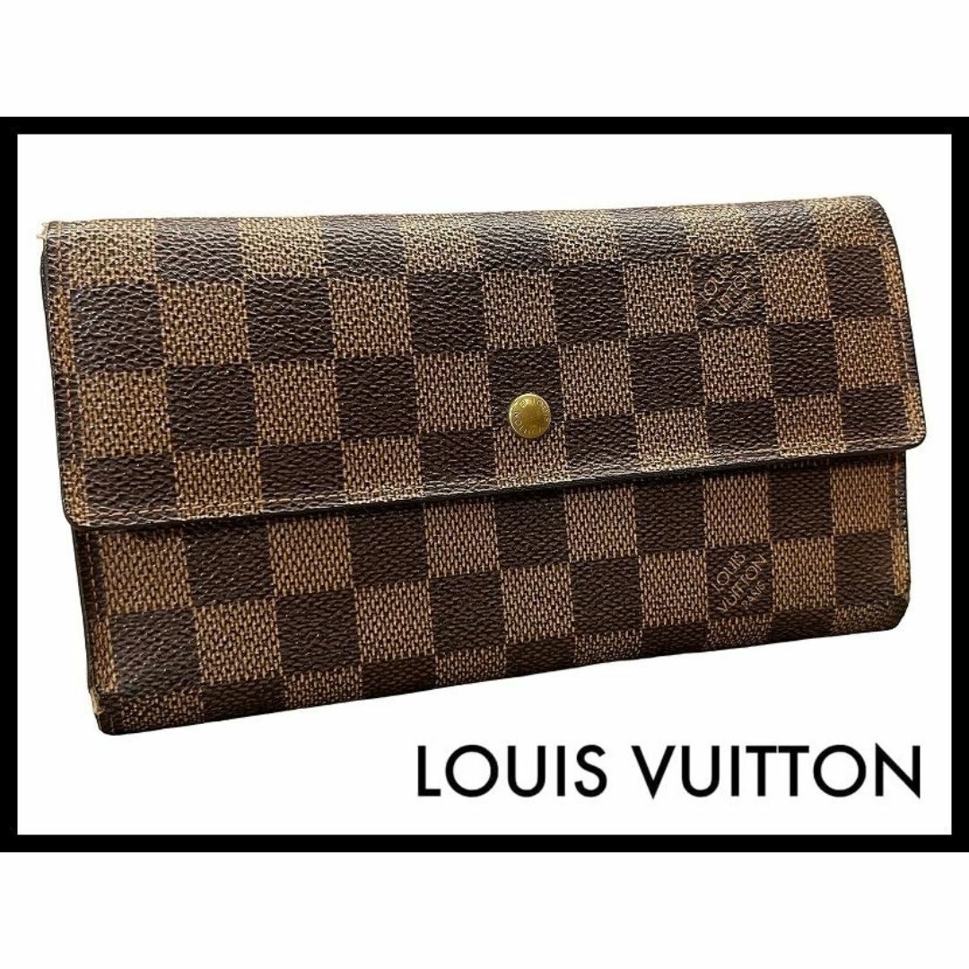LOUIS VUITTON(ルイヴィトン)のルイヴィトン N61215 ダミエ ポルトトレゾール インターナショナル 長財布 メンズのファッション小物(長財布)の商品写真