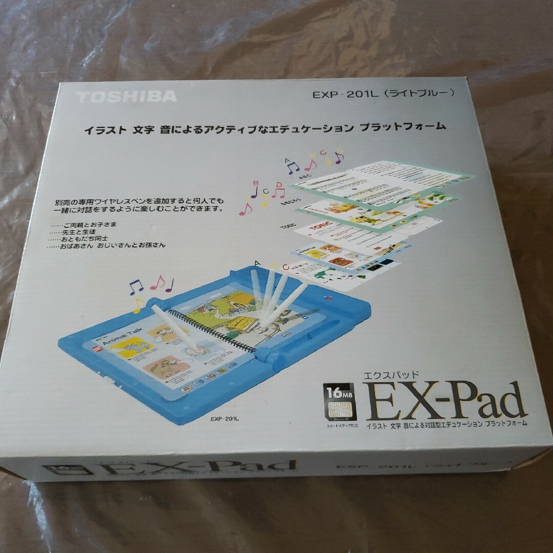 未使用品　TOSHIBA  EX-Pad スマホ/家電/カメラのPC/タブレット(その他)の商品写真