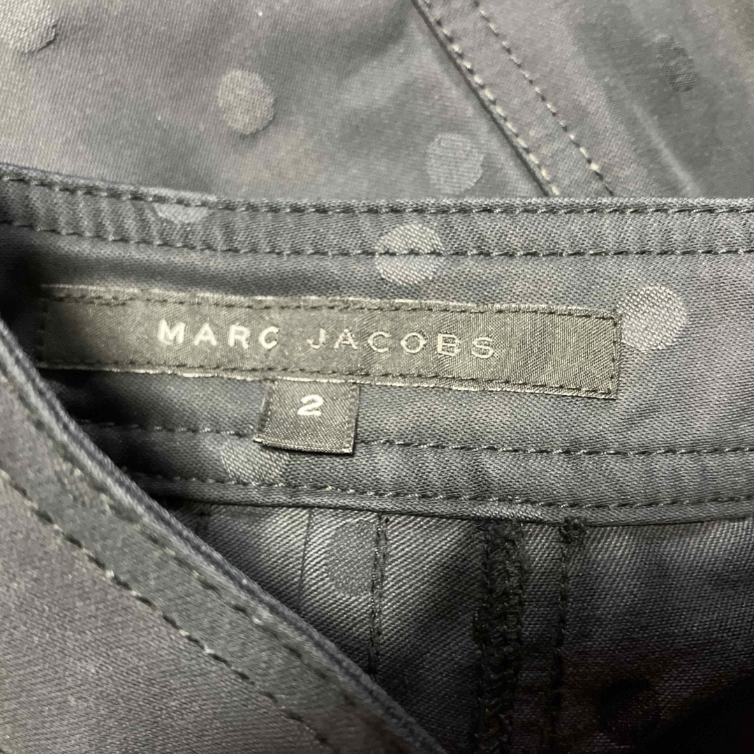 MARC JACOBS(マークジェイコブス)のMARC JACOBS フレアスカート プリーツ ひざ丈 ドット レディースのスカート(ひざ丈スカート)の商品写真