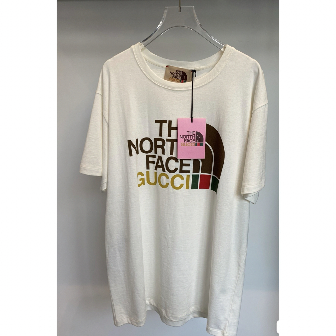タグ付き THE NORTH FACE × GUCCI コラボ 半袖Tシャツ  メンズのトップス(Tシャツ/カットソー(半袖/袖なし))の商品写真