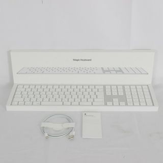 Apple - 【美品】Apple Magic Keyboard MQ052J/A シルバー テンキー付き JIS マジックキーボード アップル 本体