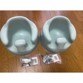 バンボ(Bumbo)の【美品】バンボ　正規品　2個セット　ブルー　双子(その他)