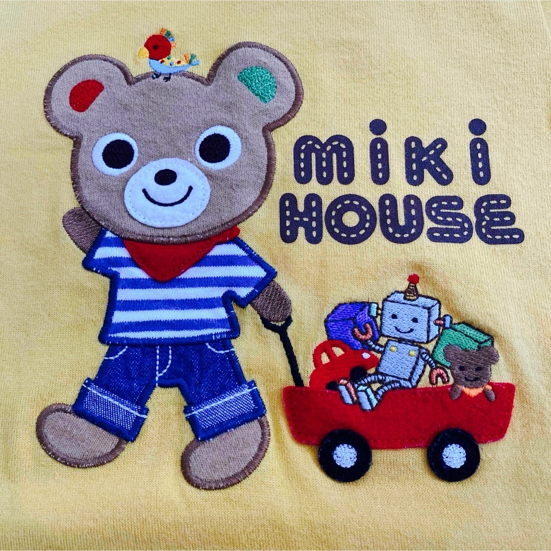 mikihouse(ミキハウス)のミキハウス　90 長袖　ロンT プッチーくん キッズ/ベビー/マタニティのキッズ服男の子用(90cm~)(Tシャツ/カットソー)の商品写真