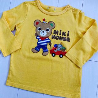 ミキハウス(mikihouse)のミキハウス　90 長袖　ロンT プッチーくん(Tシャツ/カットソー)