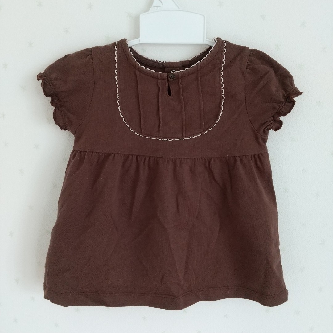 GYMBOREE(ジンボリー)のGYMBOREE 半袖チュニックワンピース キッズ/ベビー/マタニティのキッズ服女の子用(90cm~)(Tシャツ/カットソー)の商品写真