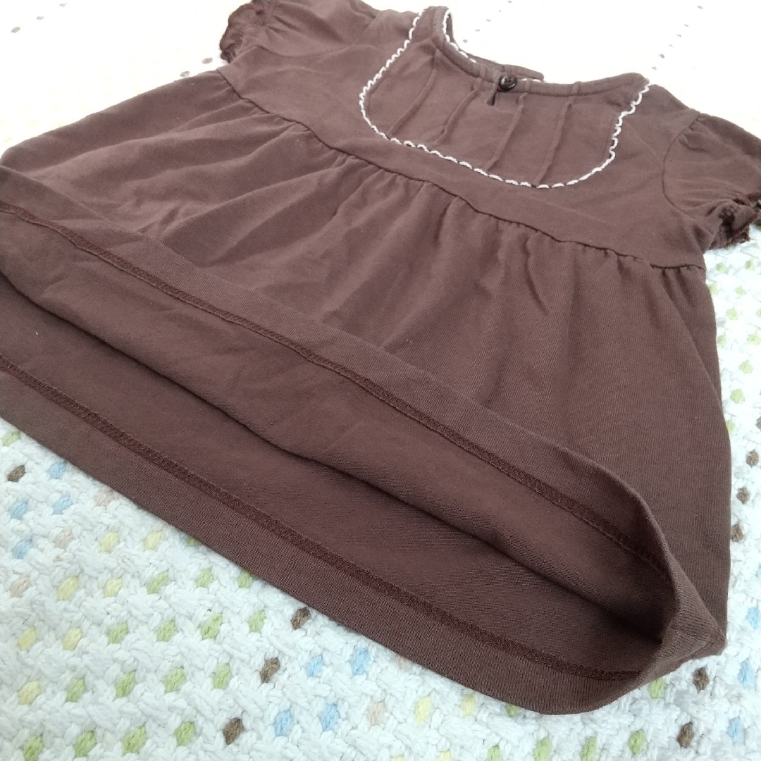 GYMBOREE(ジンボリー)のGYMBOREE 半袖チュニックワンピース キッズ/ベビー/マタニティのキッズ服女の子用(90cm~)(Tシャツ/カットソー)の商品写真