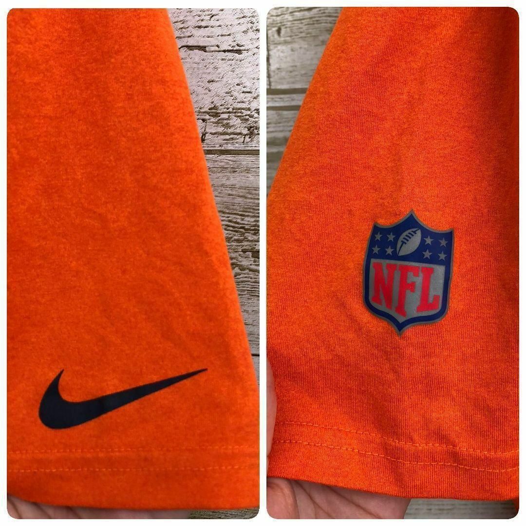 NIKE(ナイキ)の【k4018】USA古着ナイキNFLデンバーブロンコス半袖ビッグTシャツXL メンズのトップス(Tシャツ/カットソー(半袖/袖なし))の商品写真