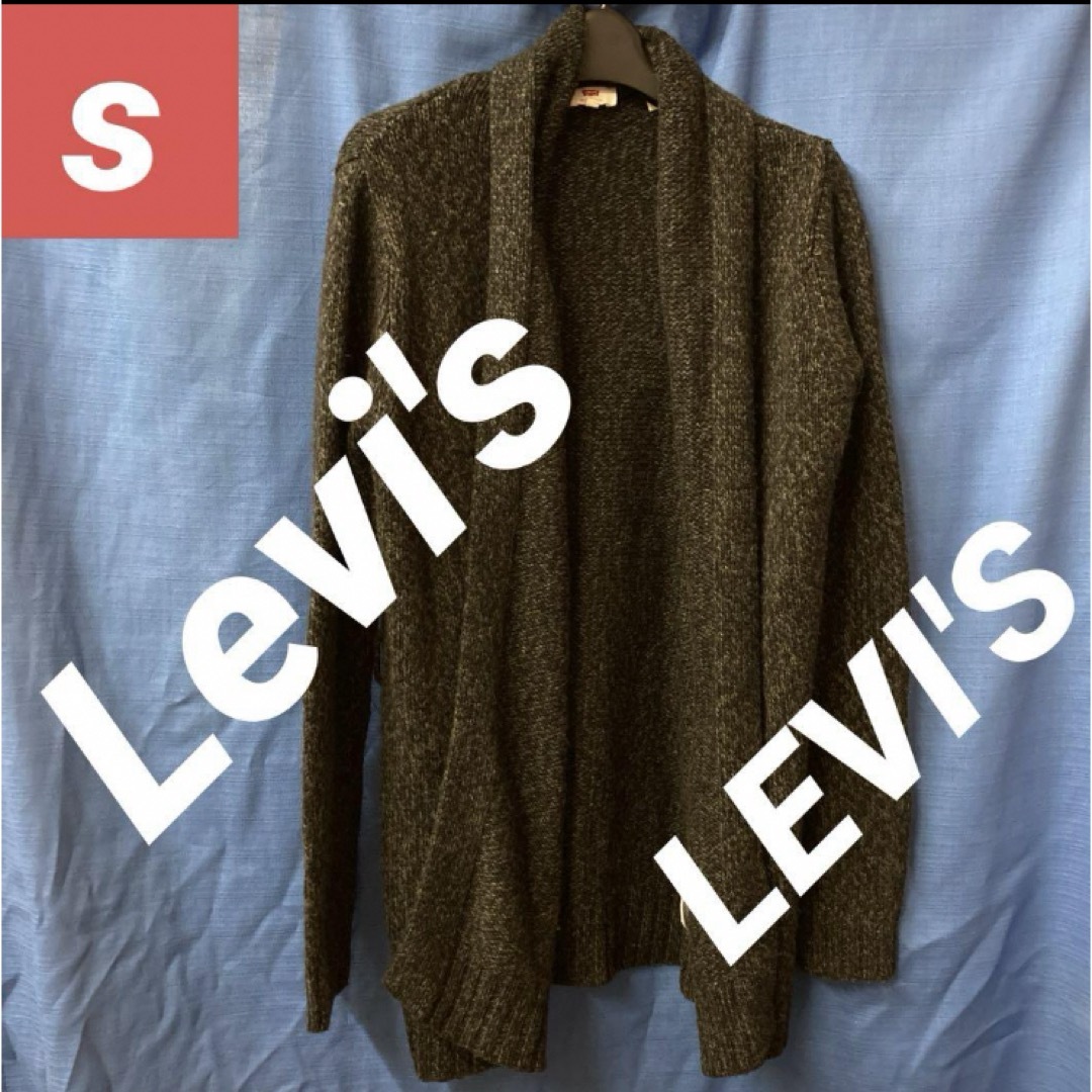 Levi's(リーバイス)の【デザイン必見！Levi's リーバイス】ロングカーディガン　S メンズのジャケット/アウター(その他)の商品写真