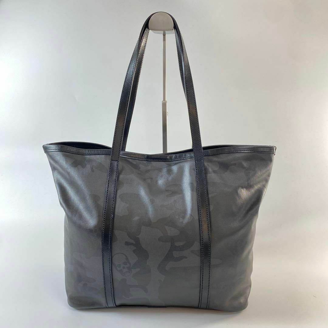 Lucien pellat-finet(ルシアンペラフィネ)のlucien pellat-finet トートーバッグ カモフラ スカル メンズのバッグ(トートバッグ)の商品写真