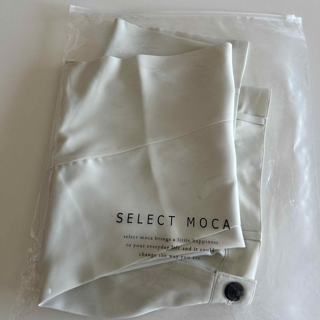 SELECT MOCA(セレクトモカ)のセレクトモカ　ハイウエストスラックス　ワイドパンツ レディースのパンツ(カジュアルパンツ)の商品写真