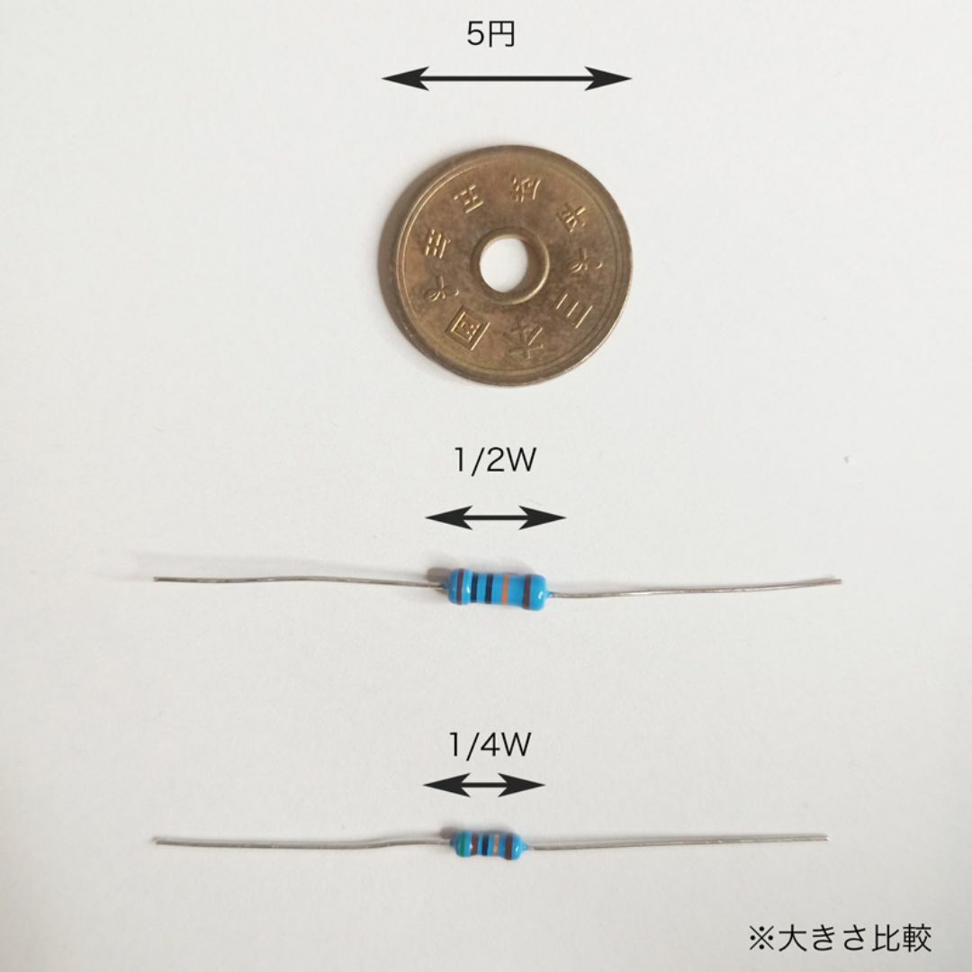 1.2KΩ 金属皮膜抵抗　1/4W  誤差1％ 高クオリティー版　10本セット 楽器のギター(エフェクター)の商品写真