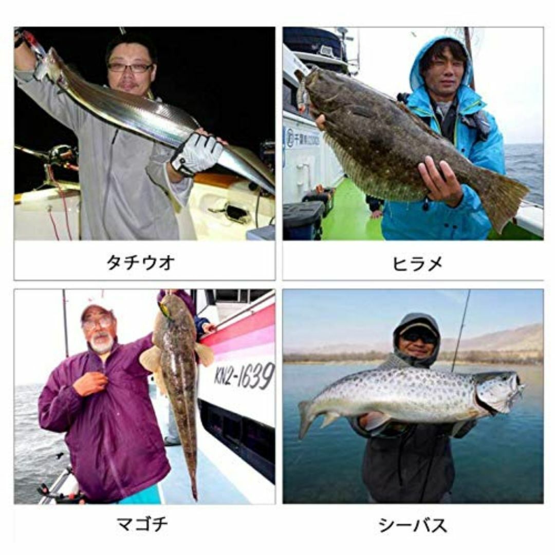 【色:ColorB_サイズ:5cm/12g】DOITPE 4個釣りのルアーメタル スポーツ/アウトドアのフィッシング(ルアー用品)の商品写真