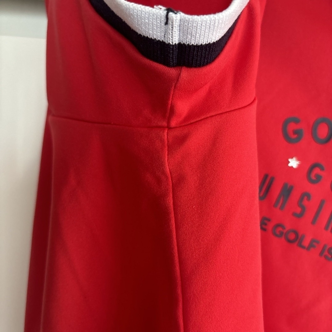 Munsingwear(マンシングウェア)のレディース　ゴルフ　モックネックシャツ スポーツ/アウトドアのゴルフ(ウエア)の商品写真