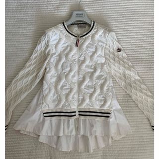 モンクレール(MONCLER)のモンクレール　裾フリル　ニット　12A  プロフ必読(カットソー(長袖/七分))