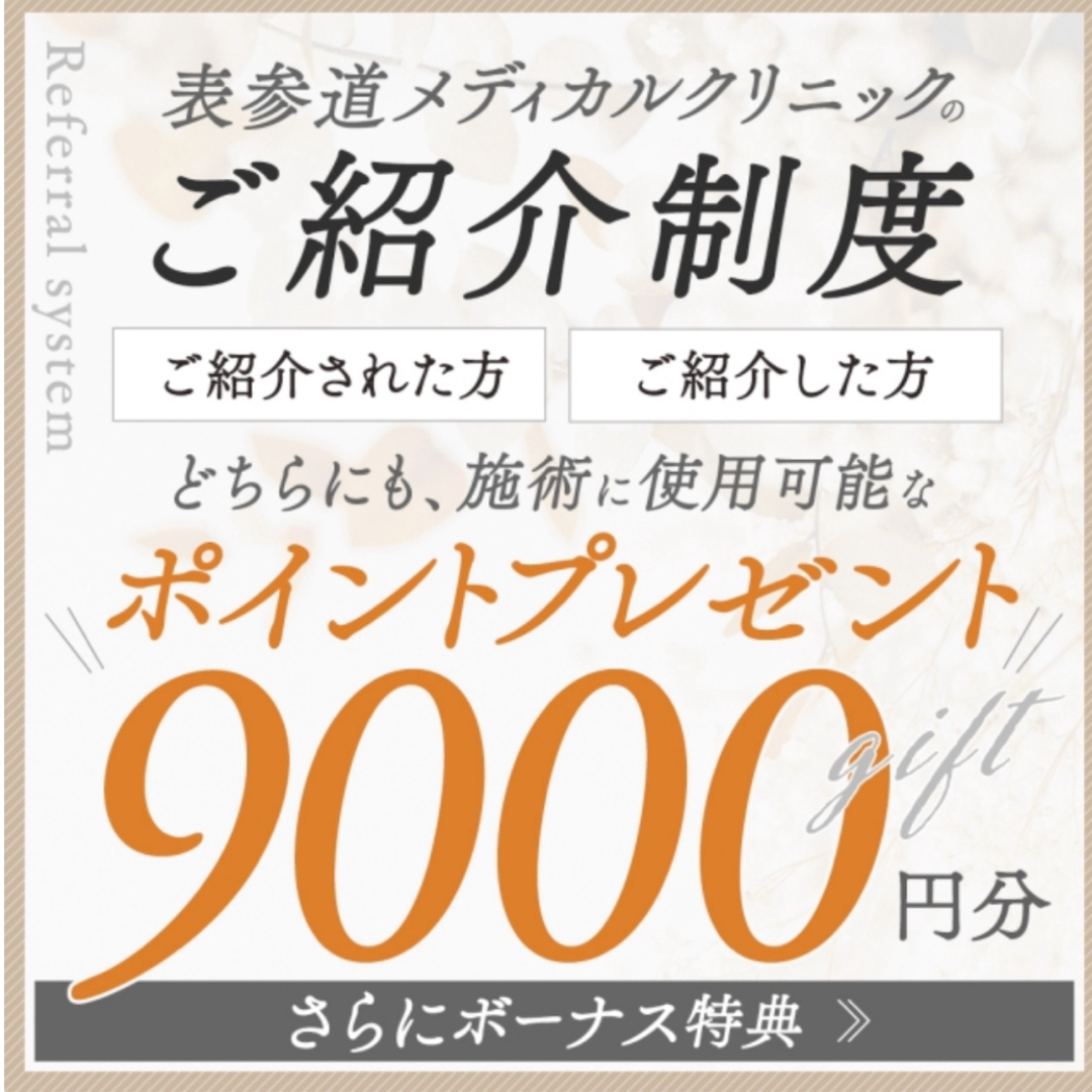 メディカルブロー、表参道メディカルクリニック  紹介 チケットのチケット その他(その他)の商品写真