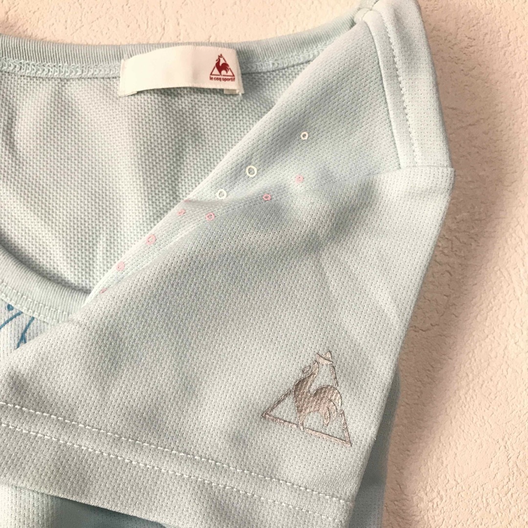 le coq sportif(ルコックスポルティフ)のデサント  ルコック   レディース シャツ レディースのトップス(Tシャツ(半袖/袖なし))の商品写真