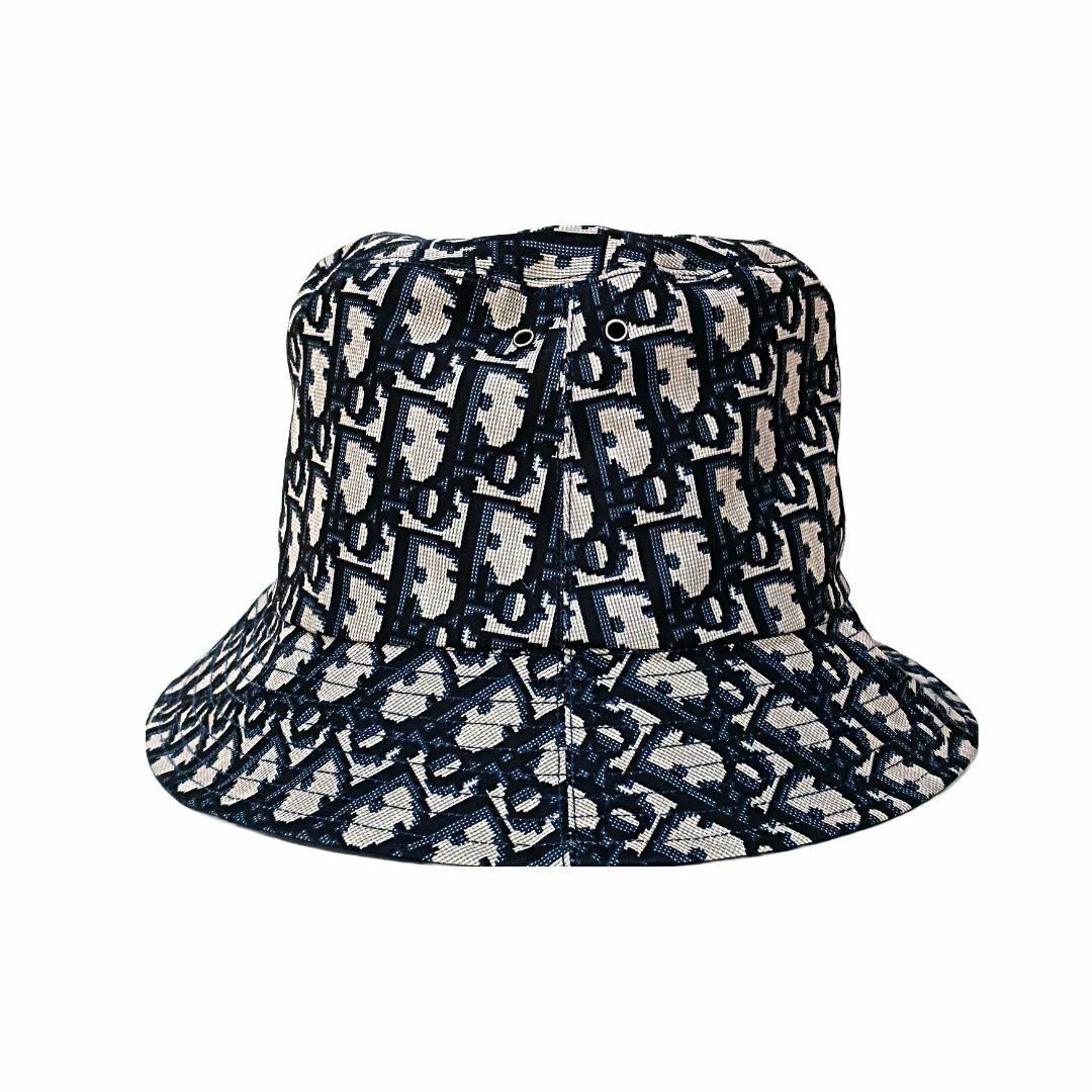 Dior(ディオール)のクリスチャンディオール   バケットハット オブリーク トロッター ハット 57 レディースの帽子(ハット)の商品写真