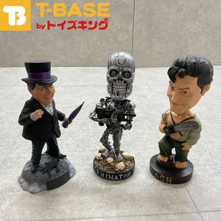 NECA Head Knocker ターミネーター2 エンドスケルトン 首振り フィギュア ヘッドノッカー ロボット 首振り 死霊のはらわた ASH アッシュ バットマンペンギン 3点セット 3200(その他)