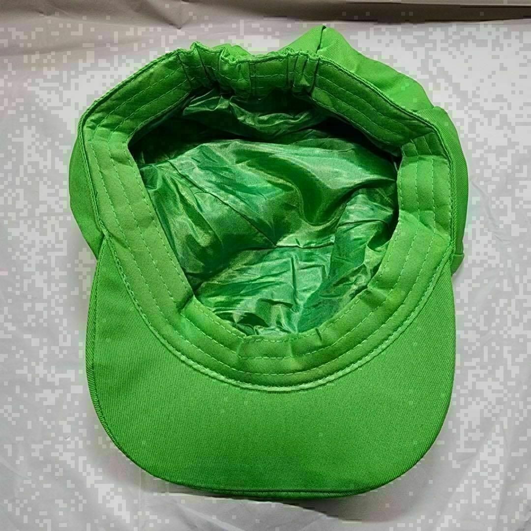 マリオ ルイージ 帽子 子供 大人 フリーサイズ 赤 緑 USJ 映画 エンタメ/ホビーのコスプレ(衣装)の商品写真