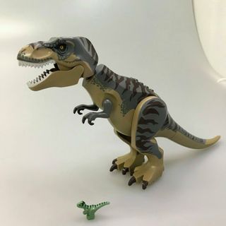 正規品 LEGO レゴ ジュラシックワールド  恐竜　パーツ　大　小　2個　まとめ売り CP-002 T-REX　ティラノサウルス　ベビーラプトル　75938 361(知育玩具)