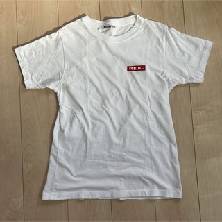 ミルクフェド(MILKFED.)のミルクフェド　白　Tシャツ(Tシャツ(半袖/袖なし))