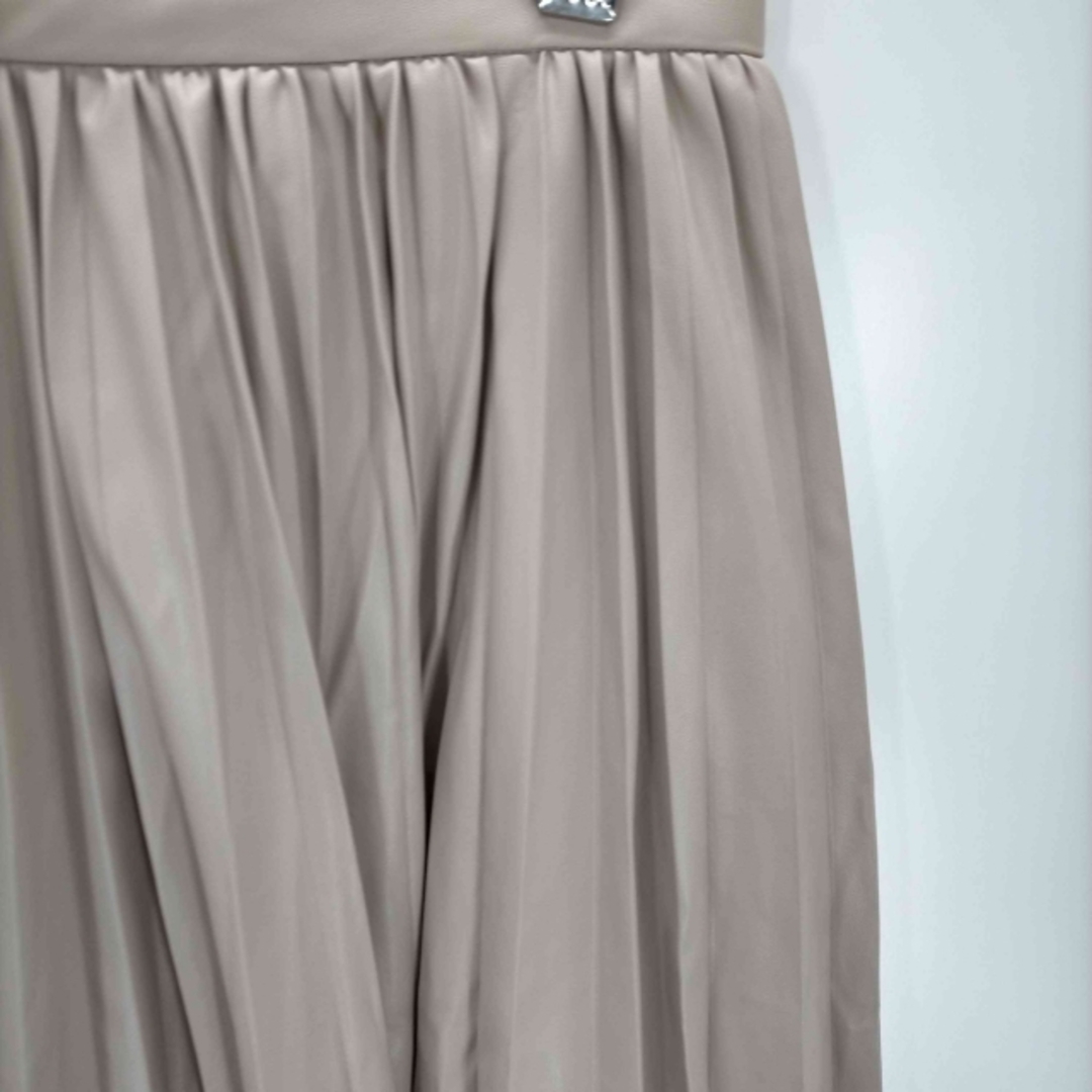Noble(ノーブル)のNoble(ノーブル) 22AW フェイクレザープリーツスカート ロング レディースのスカート(その他)の商品写真