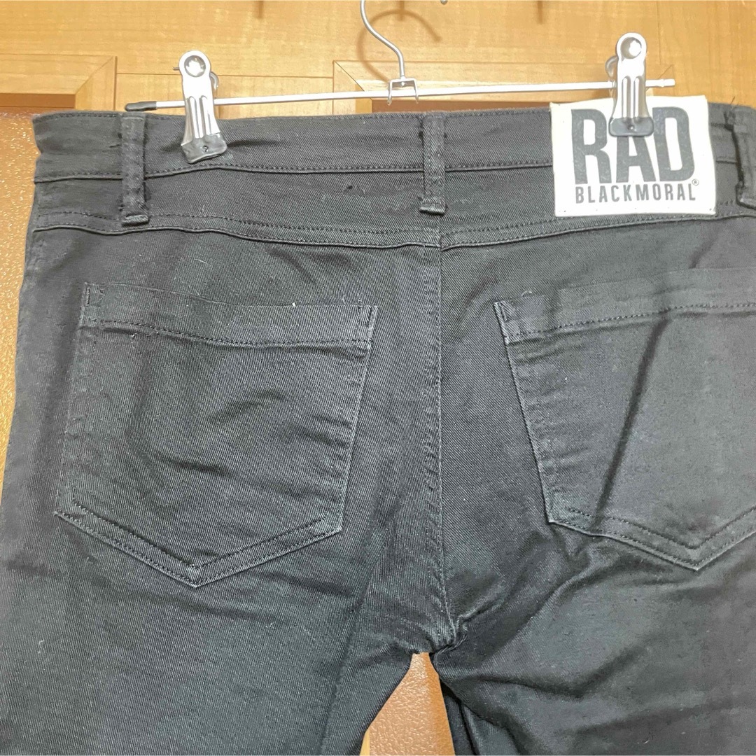 the GazettE グッズ　ガゼット  RAD MARKET 黒SKINNY レディースのパンツ(デニム/ジーンズ)の商品写真