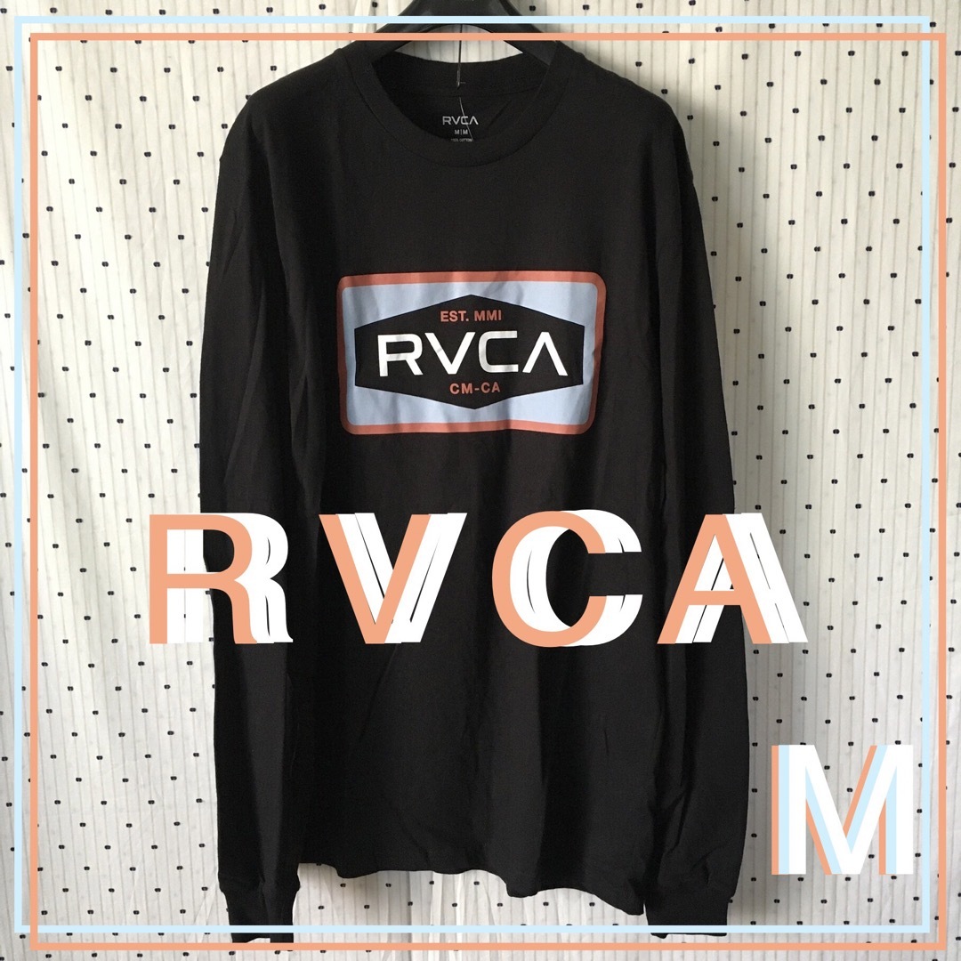 RVCA(ルーカ)のRVCAルーカUS限定newアイコンロゴデザインロングスリーブＴシャツ メンズのトップス(Tシャツ/カットソー(七分/長袖))の商品写真