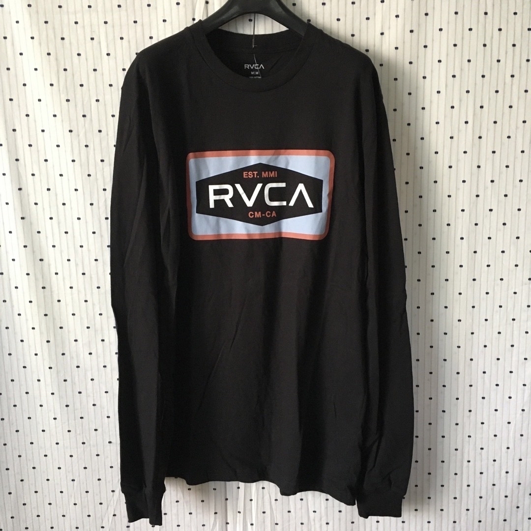 RVCA(ルーカ)のRVCAルーカUS限定newアイコンロゴデザインロングスリーブＴシャツ メンズのトップス(Tシャツ/カットソー(七分/長袖))の商品写真