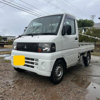 ミツビシ(三菱)の諸経費込 ミニキャブトラック 車検8年5月 4WD エアコン パワステ軽トラック(車体)