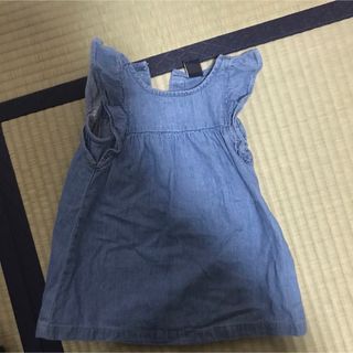 ベビーギャップ(babyGAP)のbabyGAPデニムワンピース(ワンピース)