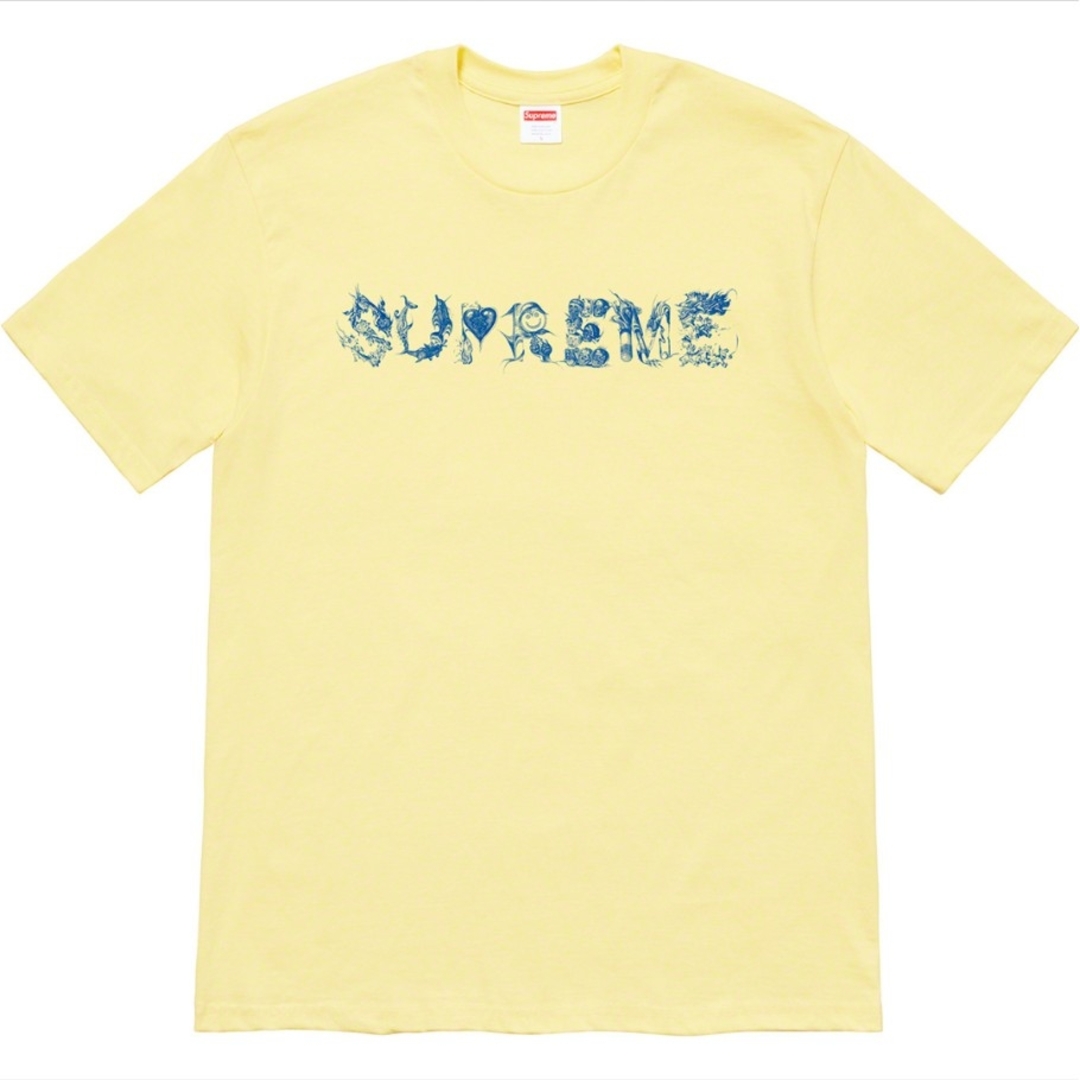 Supreme(シュプリーム)のSupreme Morph Tee  Pale Yellow/Small メンズのトップス(Tシャツ/カットソー(半袖/袖なし))の商品写真