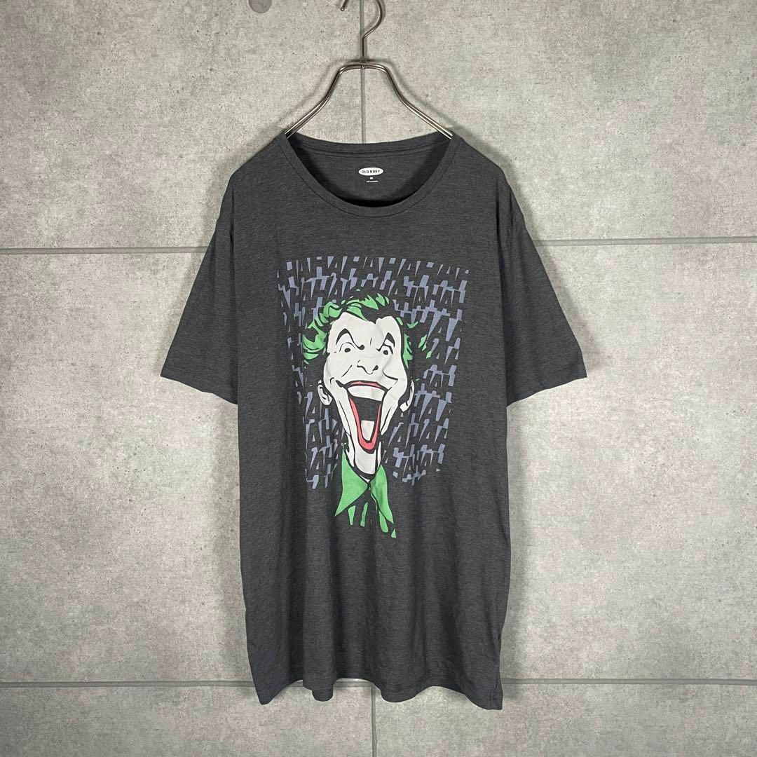 VINTAGE(ヴィンテージ)の[古着]バットマン　半袖　Tシャツ　ジョーカー　ヴィラン　アメコミ　DC　グレー メンズのトップス(Tシャツ/カットソー(半袖/袖なし))の商品写真