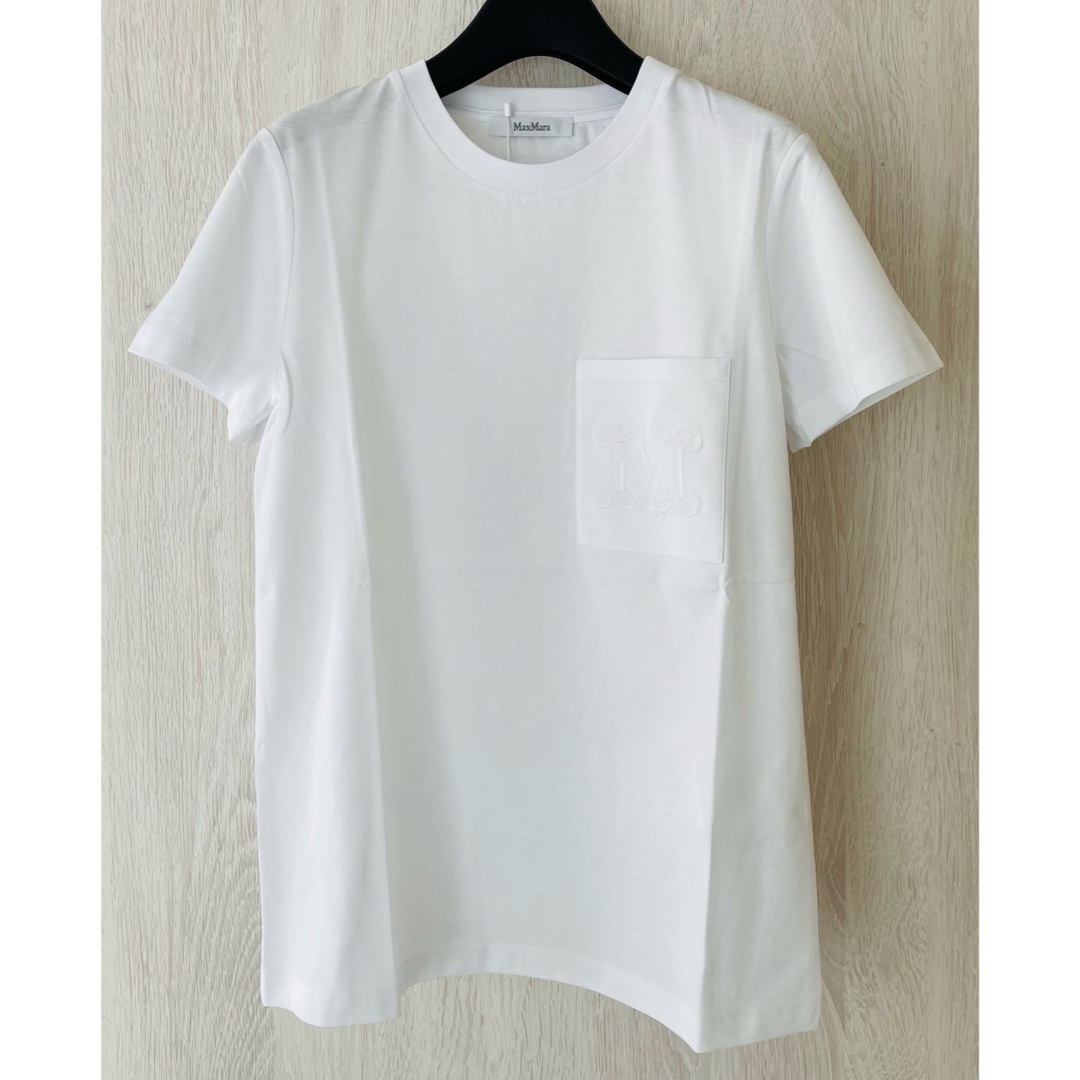 Max Mara(マックスマーラ)の【新品未使用】MAX MARA コットン Tシャツ PAPAIA レディースのトップス(Tシャツ(半袖/袖なし))の商品写真