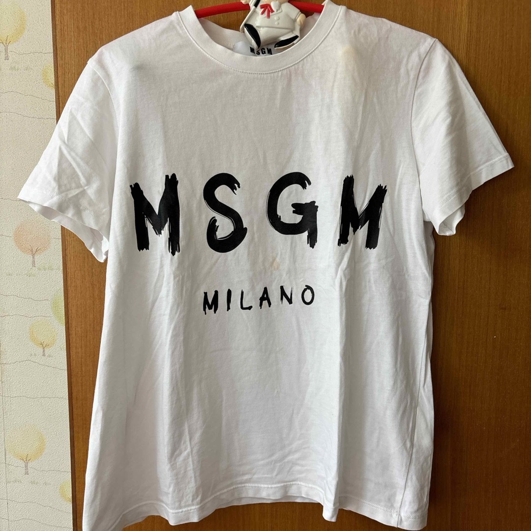 MSGM(エムエスジイエム)のMSGM Tシャツ　Sサイズ レディースのトップス(Tシャツ(半袖/袖なし))の商品写真