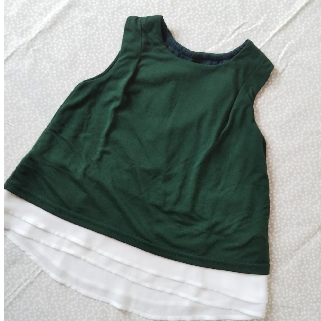 GLOBAL WORK(グローバルワーク)のGLOBAL WORK  タンクトップ  100cm キッズ/ベビー/マタニティのキッズ服女の子用(90cm~)(Tシャツ/カットソー)の商品写真