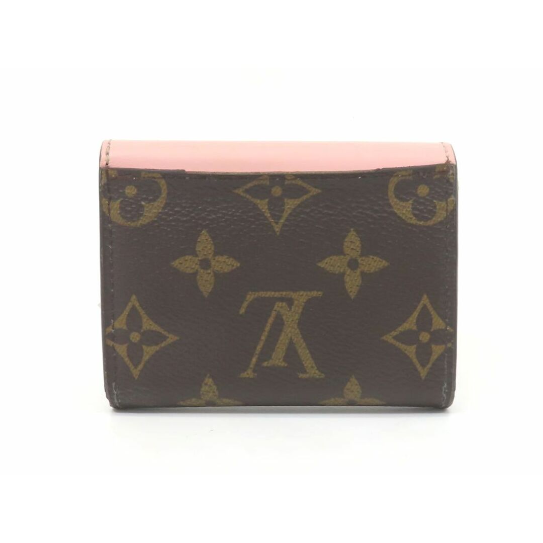 LOUIS VUITTON(ルイヴィトン)の【新着】ルイ・ヴィトン M62933 モノグラム ローズ・バレリーヌ ポルトフォイユ・ゾエ (旧金具) 二つ折り財布 【池袋店】【中古】 レディースのファッション小物(財布)の商品写真