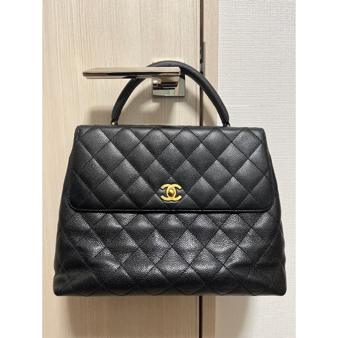 CHANEL(シャネル)の■シャネル CHANEL ケリーバッグ ハンドバッグ マトラッセ キャビアスキン レディースのバッグ(ハンドバッグ)の商品写真