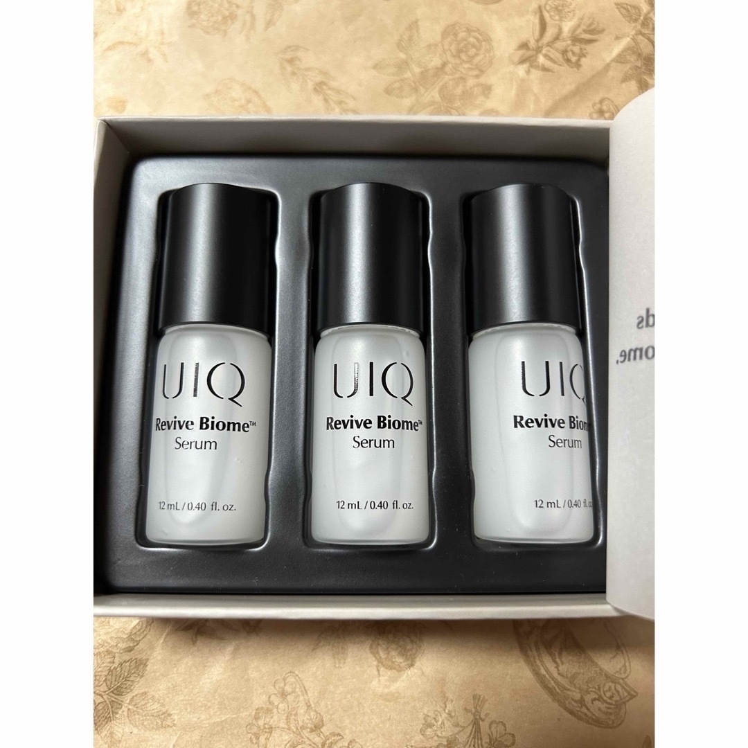 ラスト1個　UIQ ユイク  リバイブバイオームセラム 12ml x3個 コスメ/美容のスキンケア/基礎化粧品(美容液)の商品写真