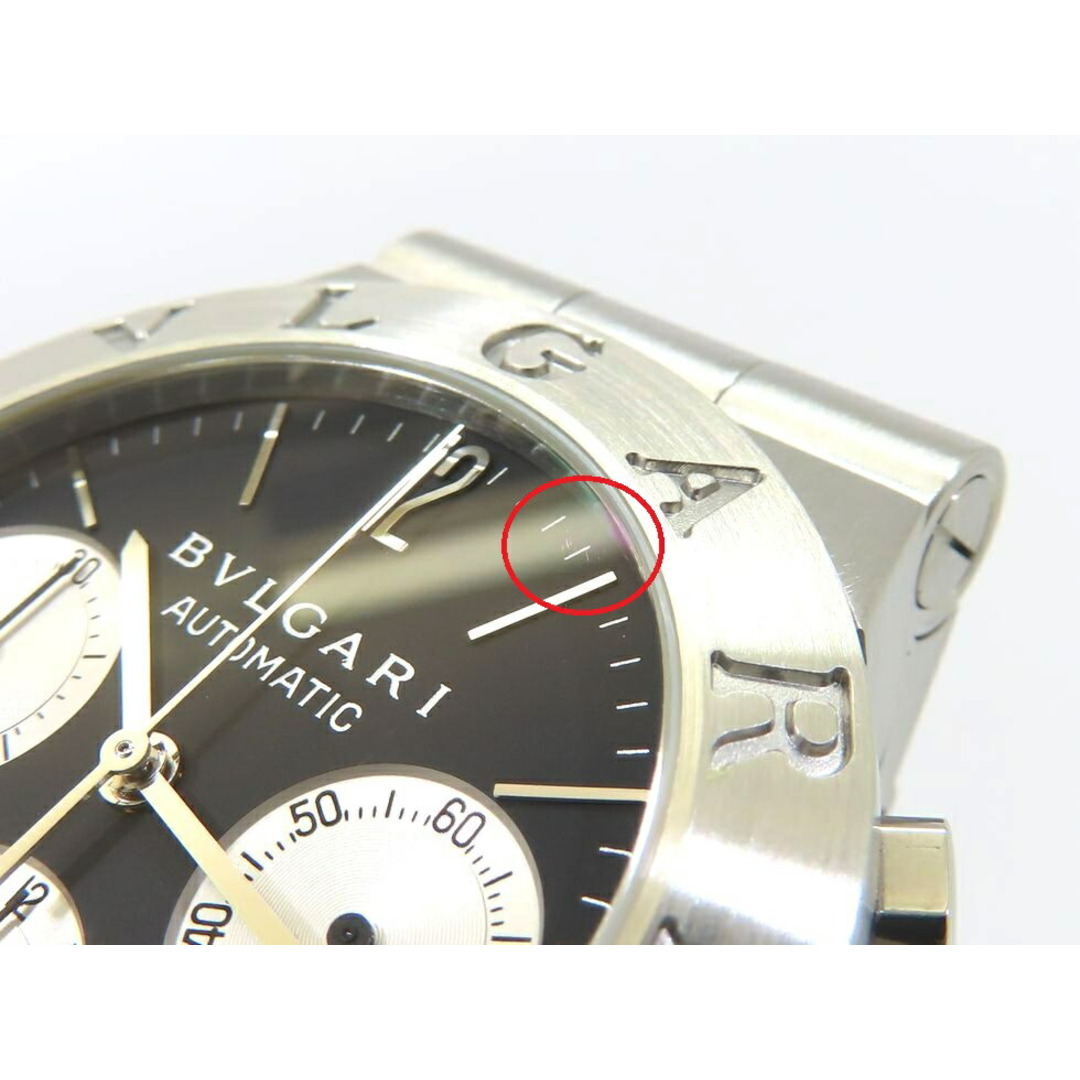 BVLGARI(ブルガリ)の【新着】ブルガリ CH35S ディアゴノ スポーツ クロノグラフ SS 自動巻き メンズ時計【池袋店】【中古】 メンズの時計(腕時計(アナログ))の商品写真