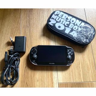 プレイステーションヴィータ(PlayStation Vita)のPS VITA本体《PCH-1000 》SDカード＋充電器・ケースおまけ付(携帯用ゲーム機本体)