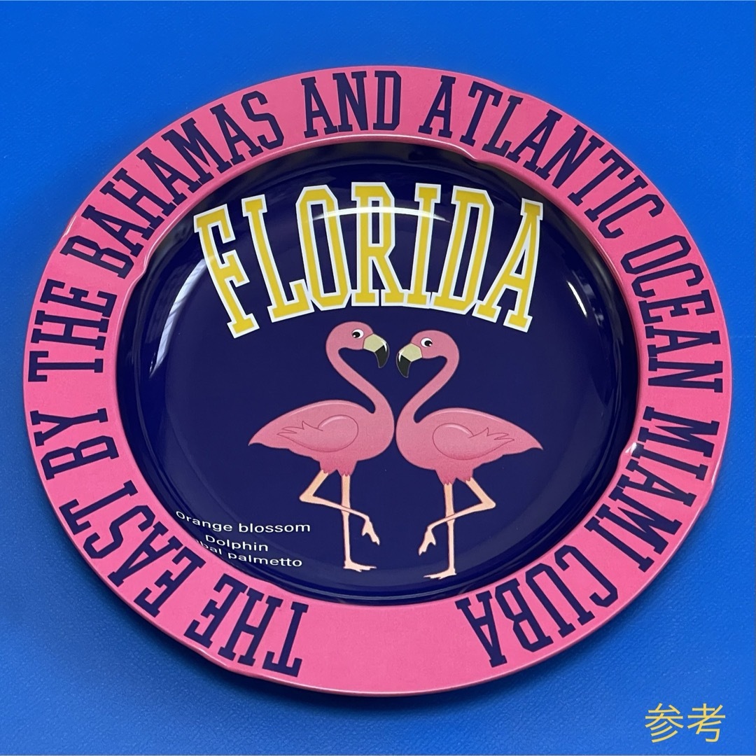 Florida フロリダ 灰皿 アッシュトレイ 小物入れ アメリカ雑貨 新品 インテリア/住まい/日用品のインテリア小物(灰皿)の商品写真