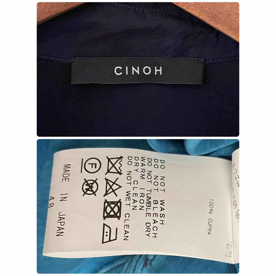 CINOH(チノ)のCINOH チノ ブロックタイダイデザインシャツ メンズのトップス(シャツ)の商品写真