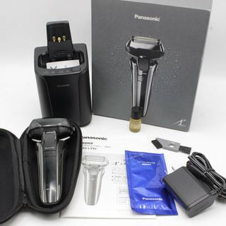 Panasonic - 【美品】パナソニック ラムダッシュPRO ES-LV9V-S シルバー 洗浄器付き 5枚刃 メンズシェーバー Panasonic 本体