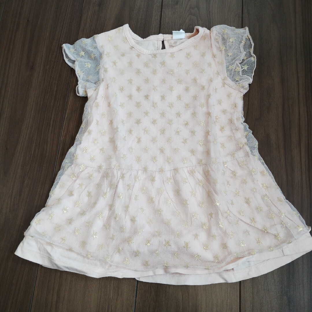 babyGAP(ベビーギャップ)のbabygap　チュールワンピース キッズ/ベビー/マタニティのキッズ服女の子用(90cm~)(ワンピース)の商品写真