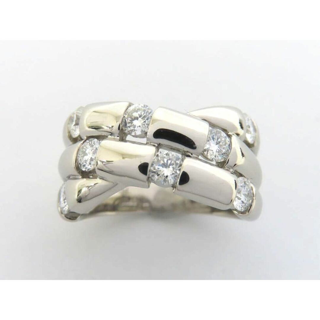 【新着】Pt950 ダイヤモンド 1.00ct(D/SI2/GOOD～EX) リング #12【池袋店】 【中古】 レディースのアクセサリー(リング(指輪))の商品写真