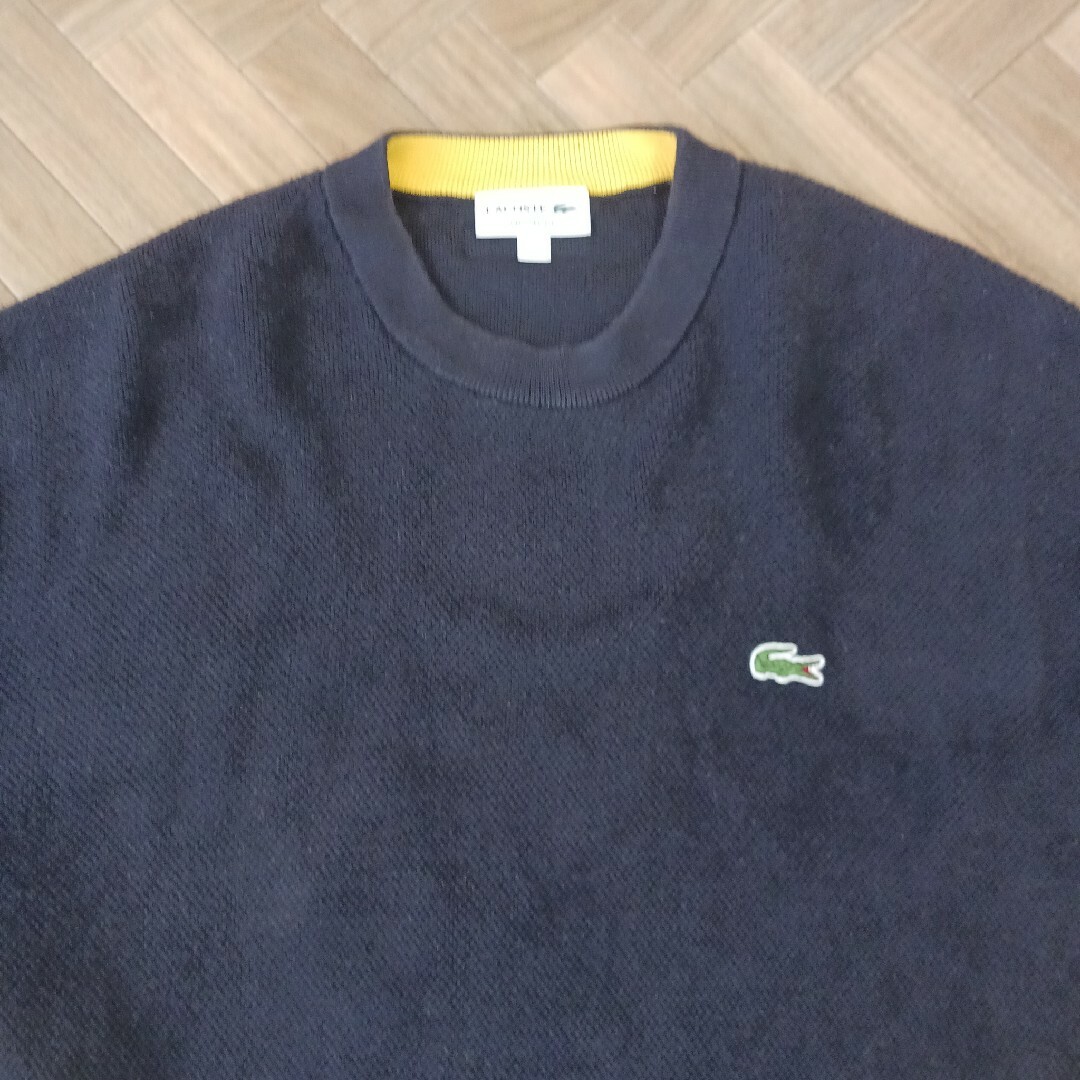 LACOSTE(ラコステ)のラコステ LACOSTE   コットンセーター メンズのトップス(ニット/セーター)の商品写真