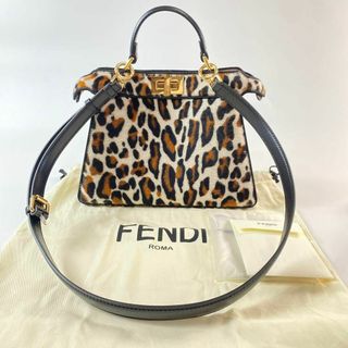 FENDI - 未使用 フェンディ FENDI ピーカブー 2way ショルダー ハンドバッグ