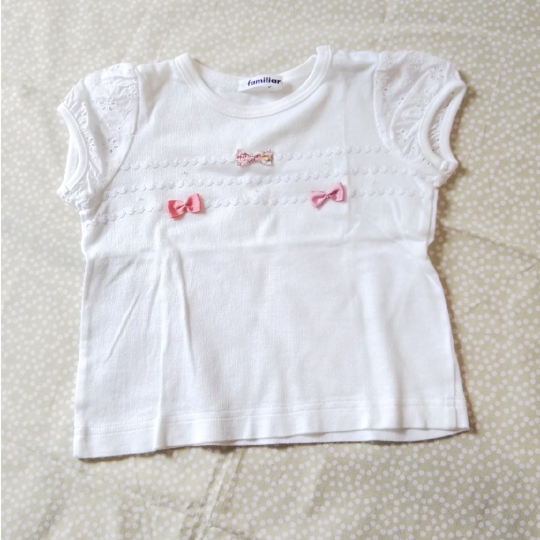 familiar(ファミリア)のfamiliar  Tシャツ  90cm キッズ/ベビー/マタニティのベビー服(~85cm)(Ｔシャツ)の商品写真